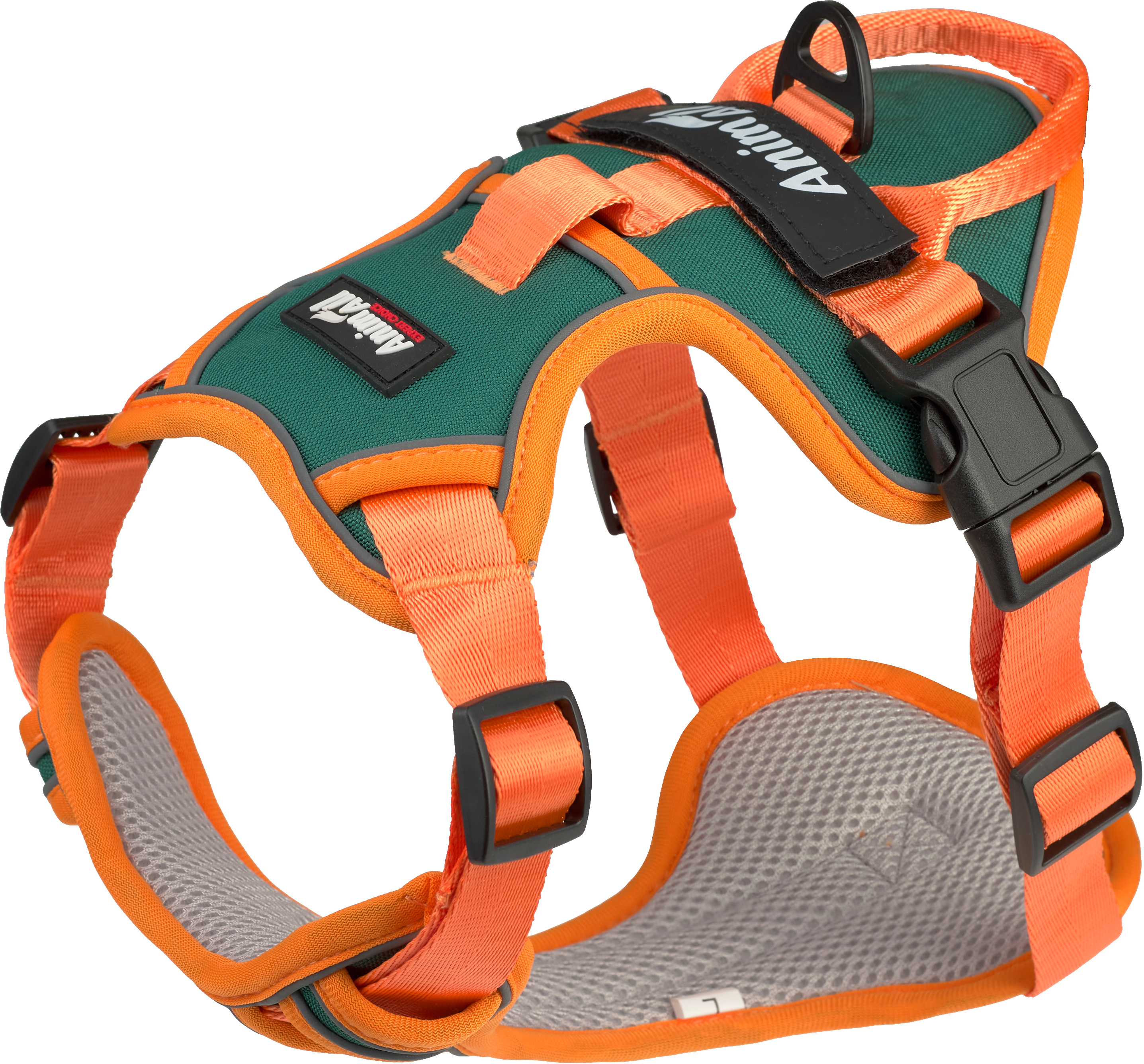 Шлея для собак AnimAll HL.green Lфото