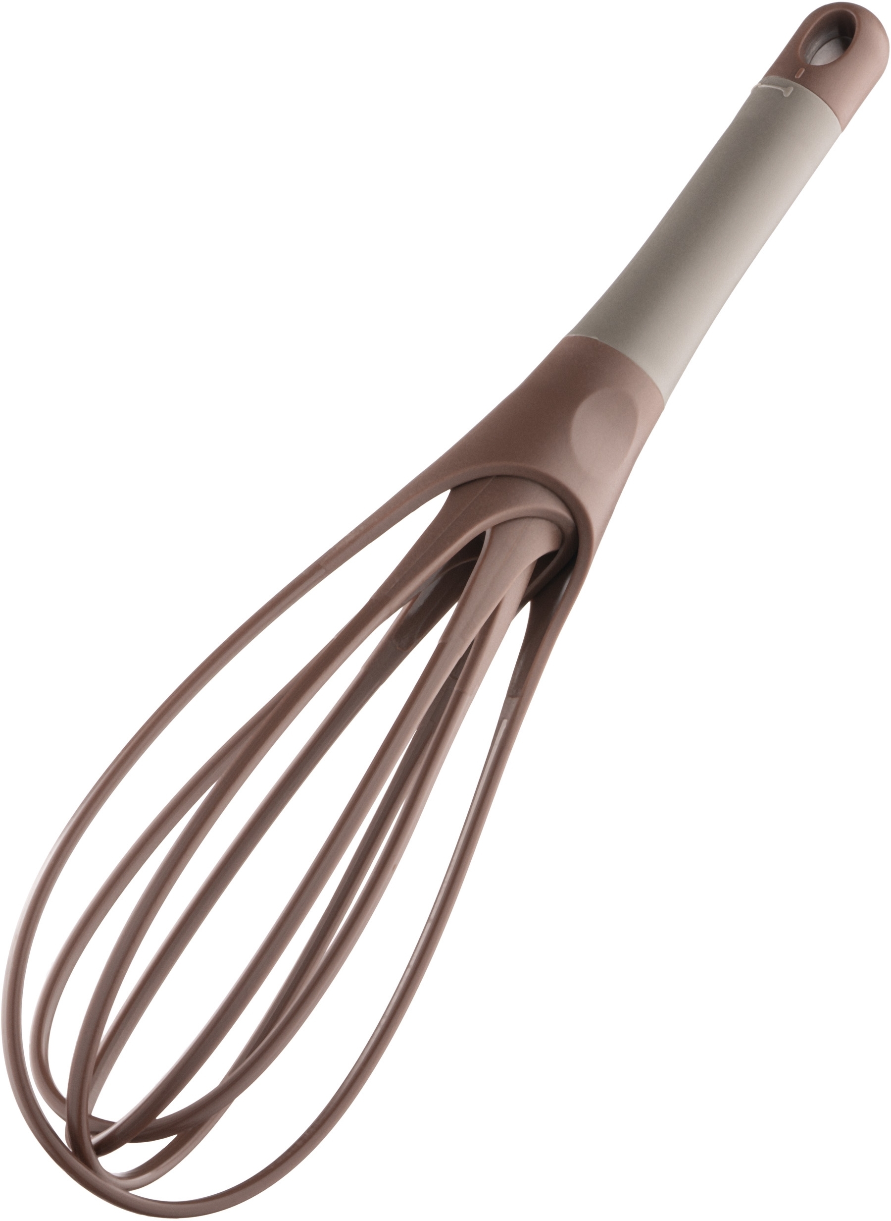 Вінчик 2 в 1 ARDESTO Gemini, 29см, пластик, коричневийфото