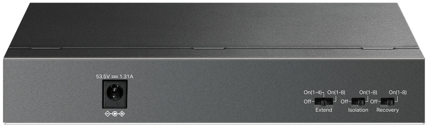 Коммутатор TP-LINK LS109P 9xFE (8xPoE), 63W (LS109P) фото 3