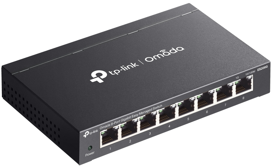 Коммутатор TP-LINK ES208G 8xGE, WebSmart (ES208G) фото 3