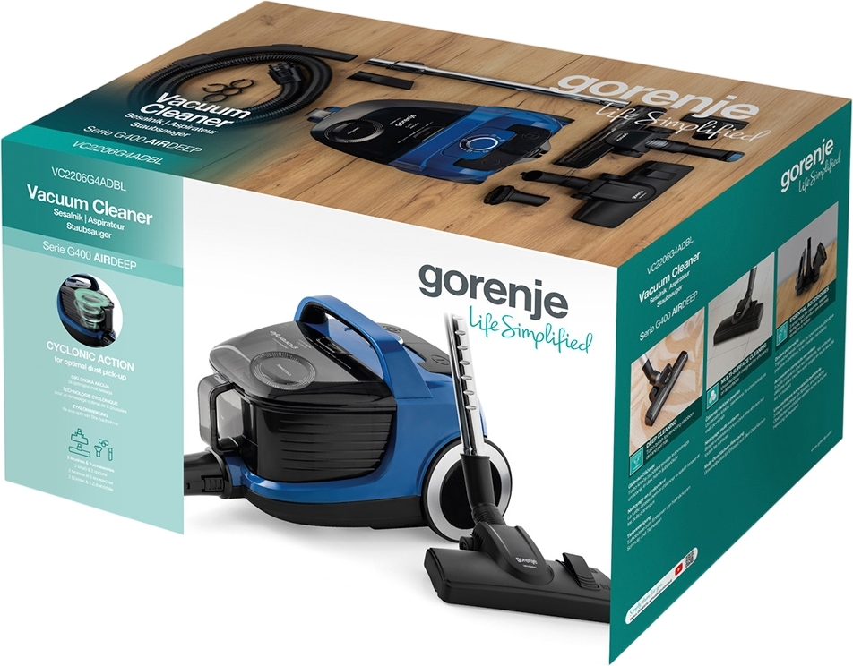 Пылесос Gorenje VC2206G4ADBL фото 5