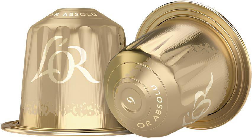 Кофе L`OR капсулы Espresso Or Absolu, 100% арабика, 10шт, Nespresso фото