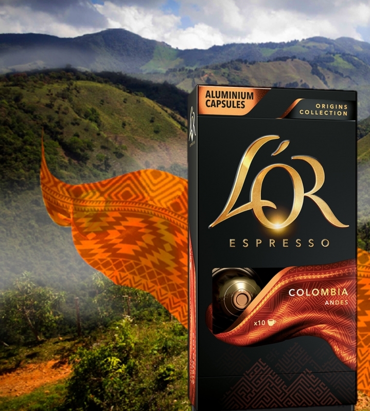 Кофе L`OR капсулы Espresso Colombia, 100% арабика, 10шт, Nespresso фото