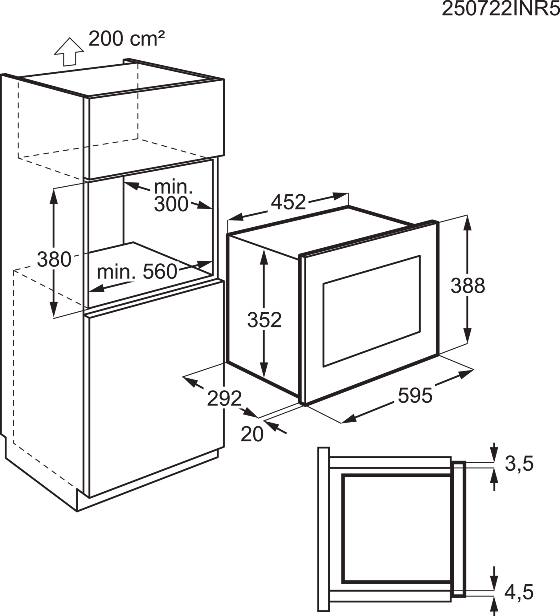 Встраиваемая микроволновая печь Electrolux LMS2203EMK фото 2