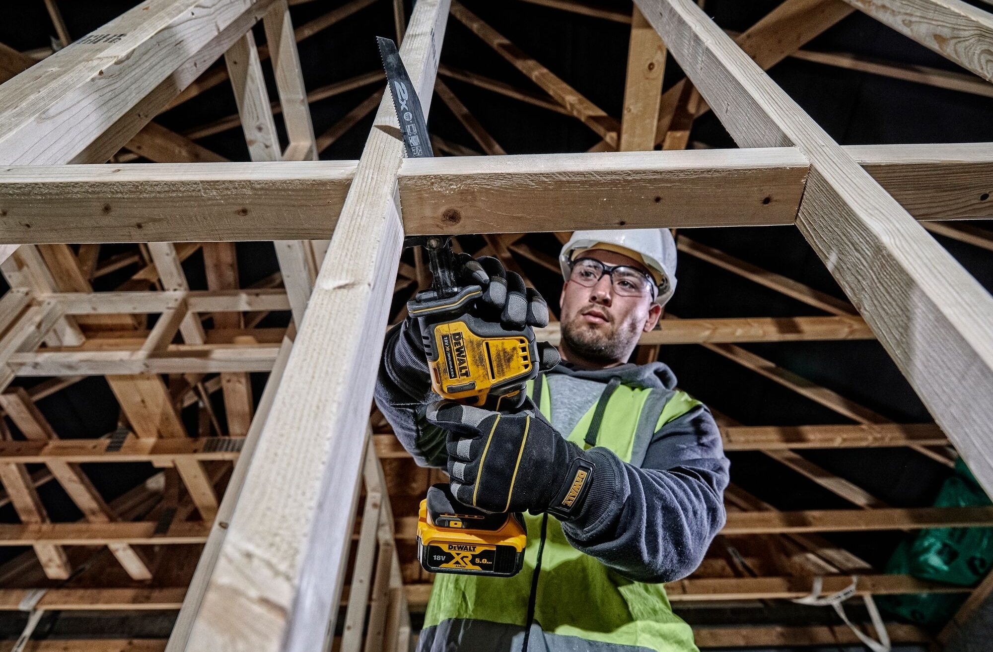 Пила шабельна акумуляторна DeWalt 18В XR Li-lon безщіткова без АКБ та ЗП (DCS369NT)фото5