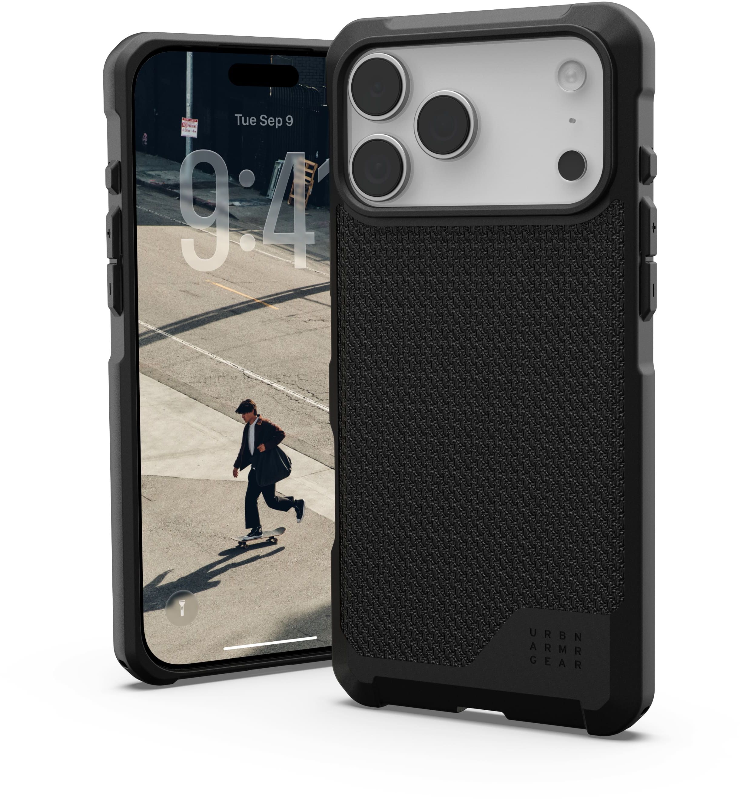 Чехол UAG для Apple iPhone 17 Pro Max Metropolis LT MagSafe Kevlar Black (114518113940) фото 