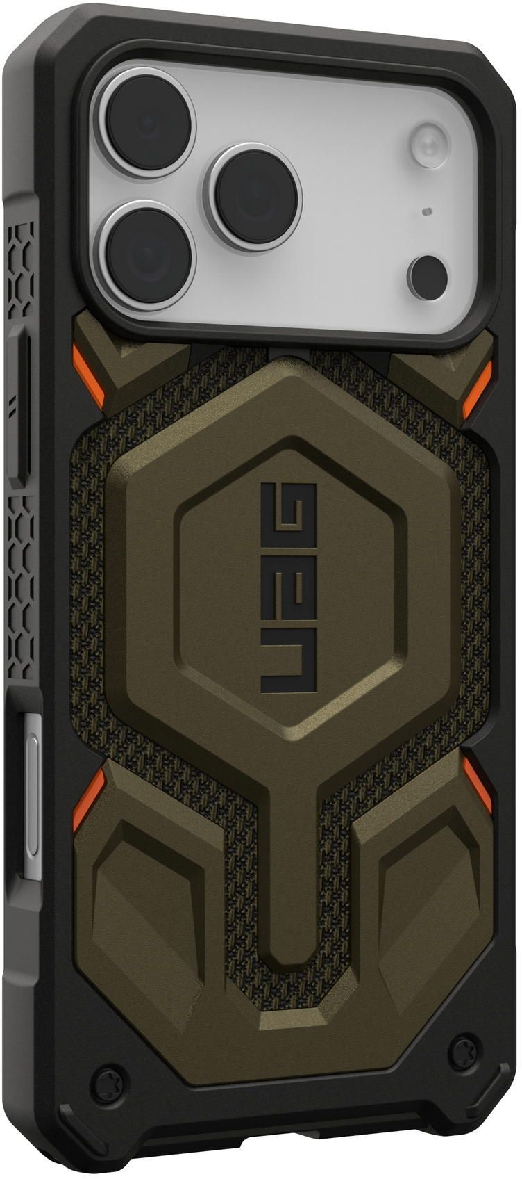 Чехол UAG для Apple iPhone 17 Pro Max Monarch Pro Kevlar Element Green (11451411397B) фото 