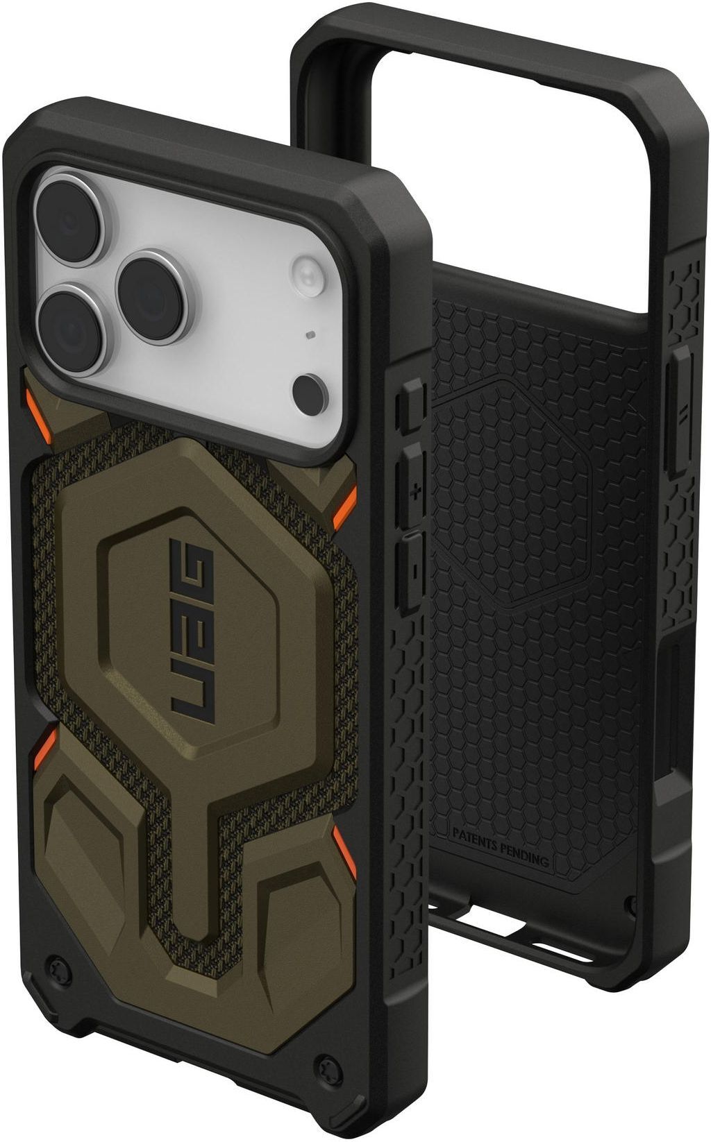 Чехол UAG для Apple iPhone 17 Pro Max Monarch Pro Kevlar Element Green (11451411397B) фото 
