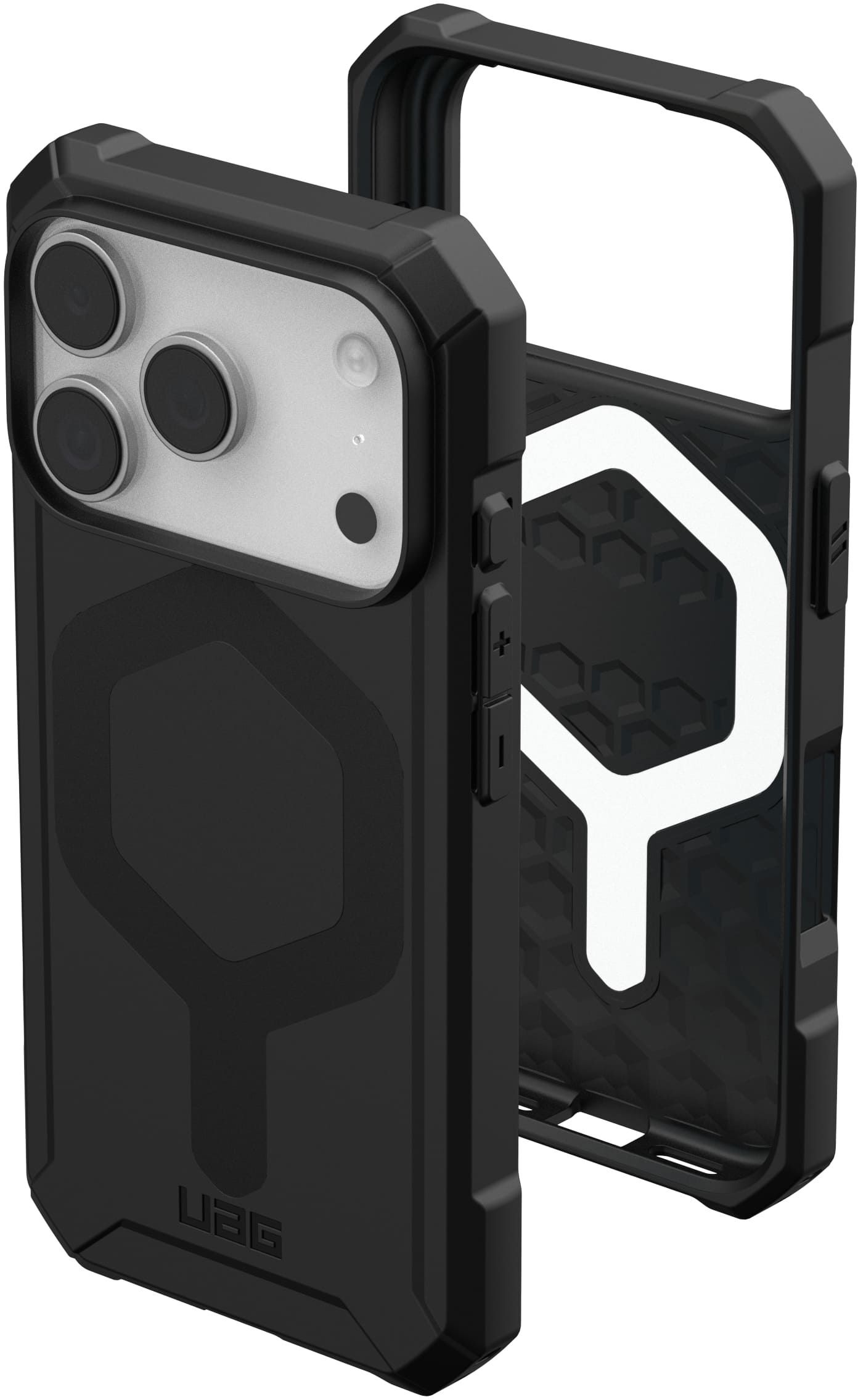 Чехол UAG для Apple iPhone 17 Pro Essential Armor MagSafe Black (114540114040) фото 16