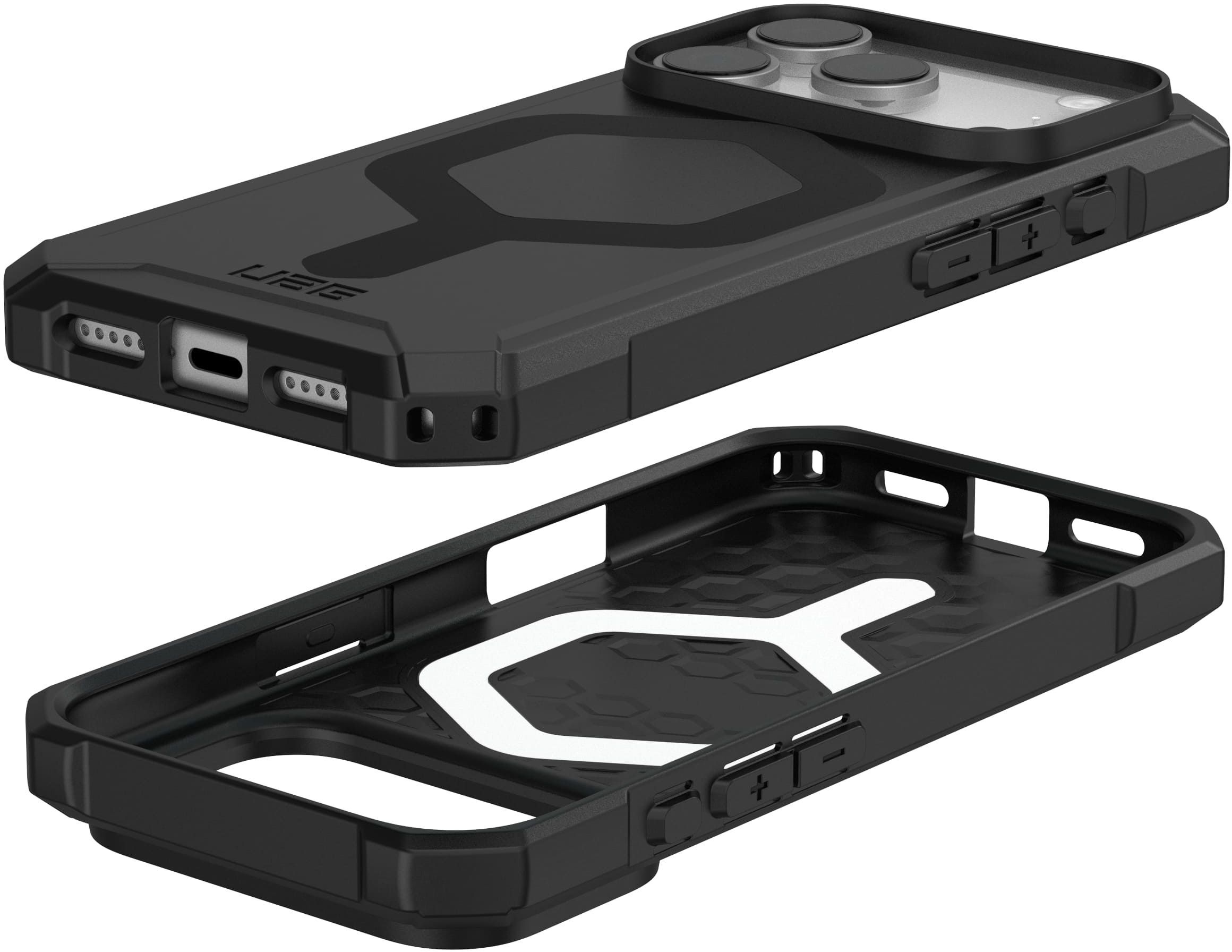 Чехол UAG для Apple iPhone 17 Pro Essential Armor MagSafe Black (114540114040) фото 17