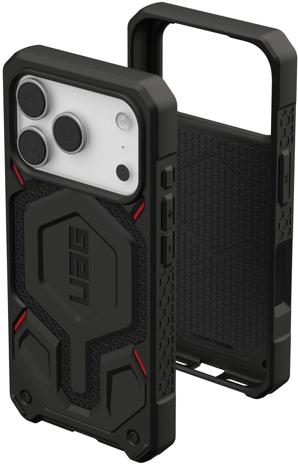 Чохол UAG для Apple iPhone 17 Pro Monarch Pro Kevlar Black (114513113940)фото13