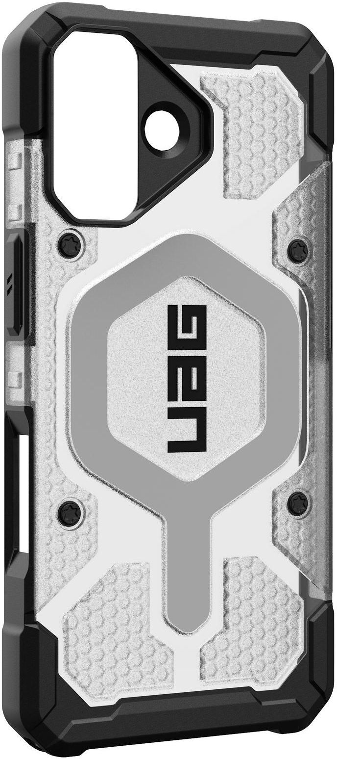 Чохол UAG для Apple iPhone 17 Pathfinder Clear MagSafe Ice/Silver (114553114333)фото4