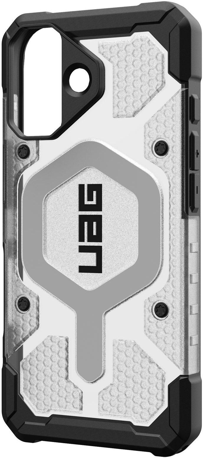 Чохол UAG для Apple iPhone 17 Pathfinder Clear MagSafe Ice/Silver (114553114333)фото5