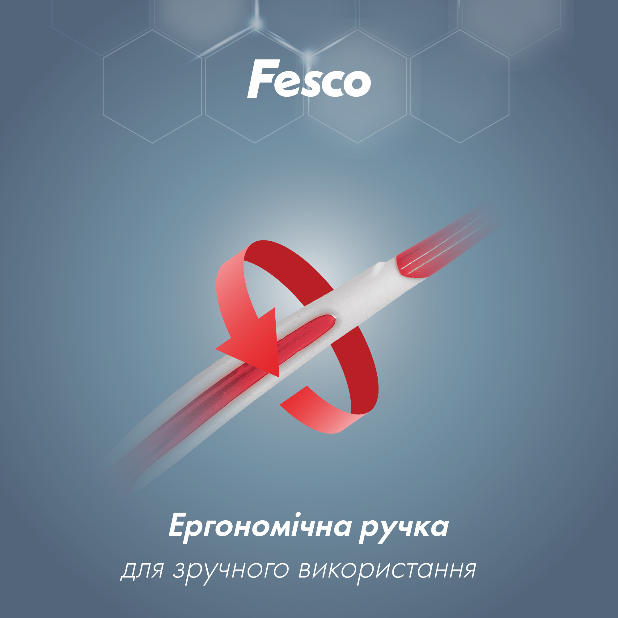 Зубная щетка Fesco Complete Medium красная фото 6