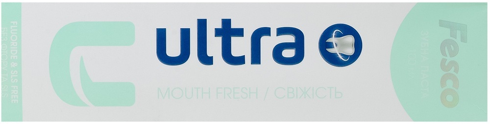 Зубная паста Fesco Ultra Mouth Fresh 100 мл фото 