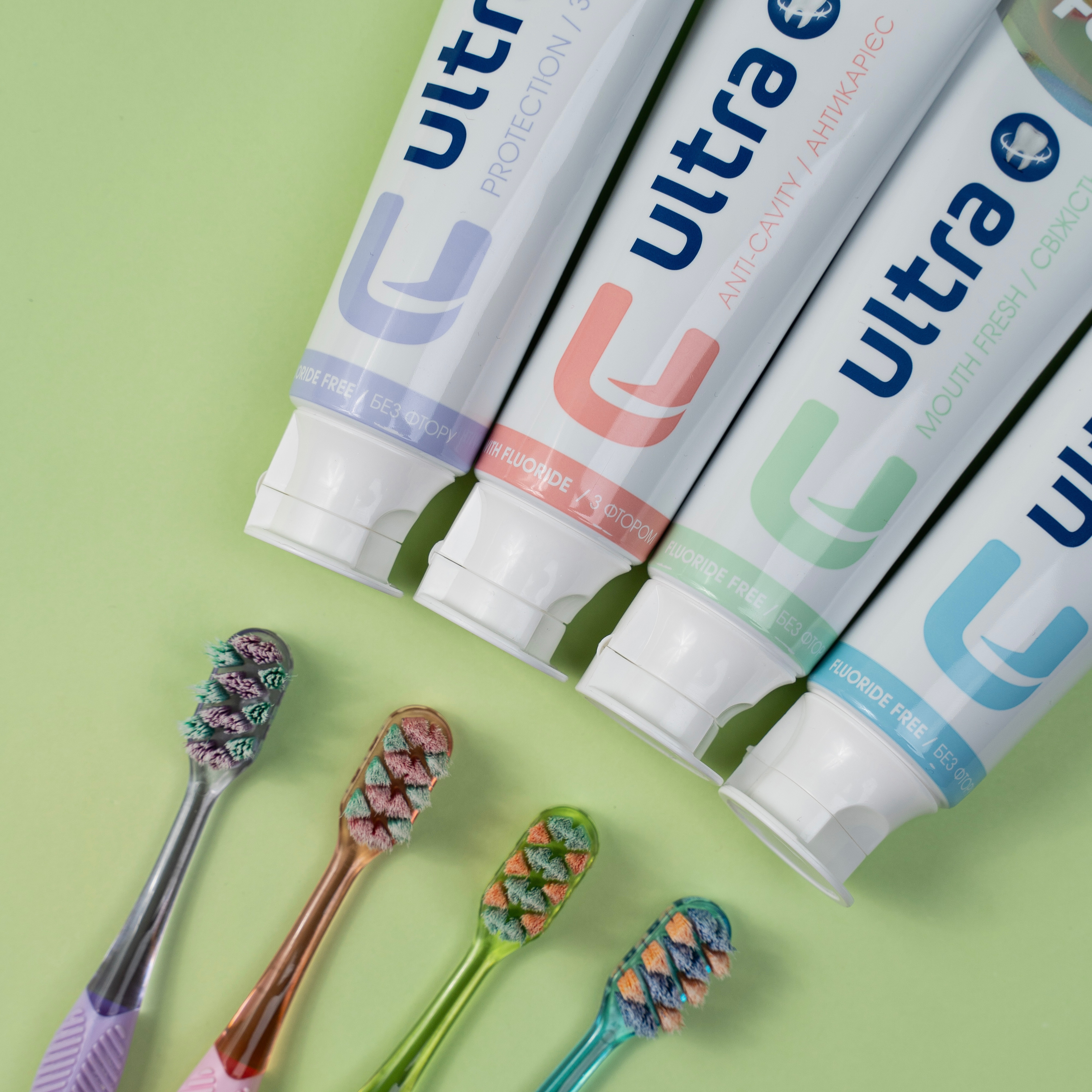 Зубна щітка Fesco Ultra Multibrush блакитнафото8