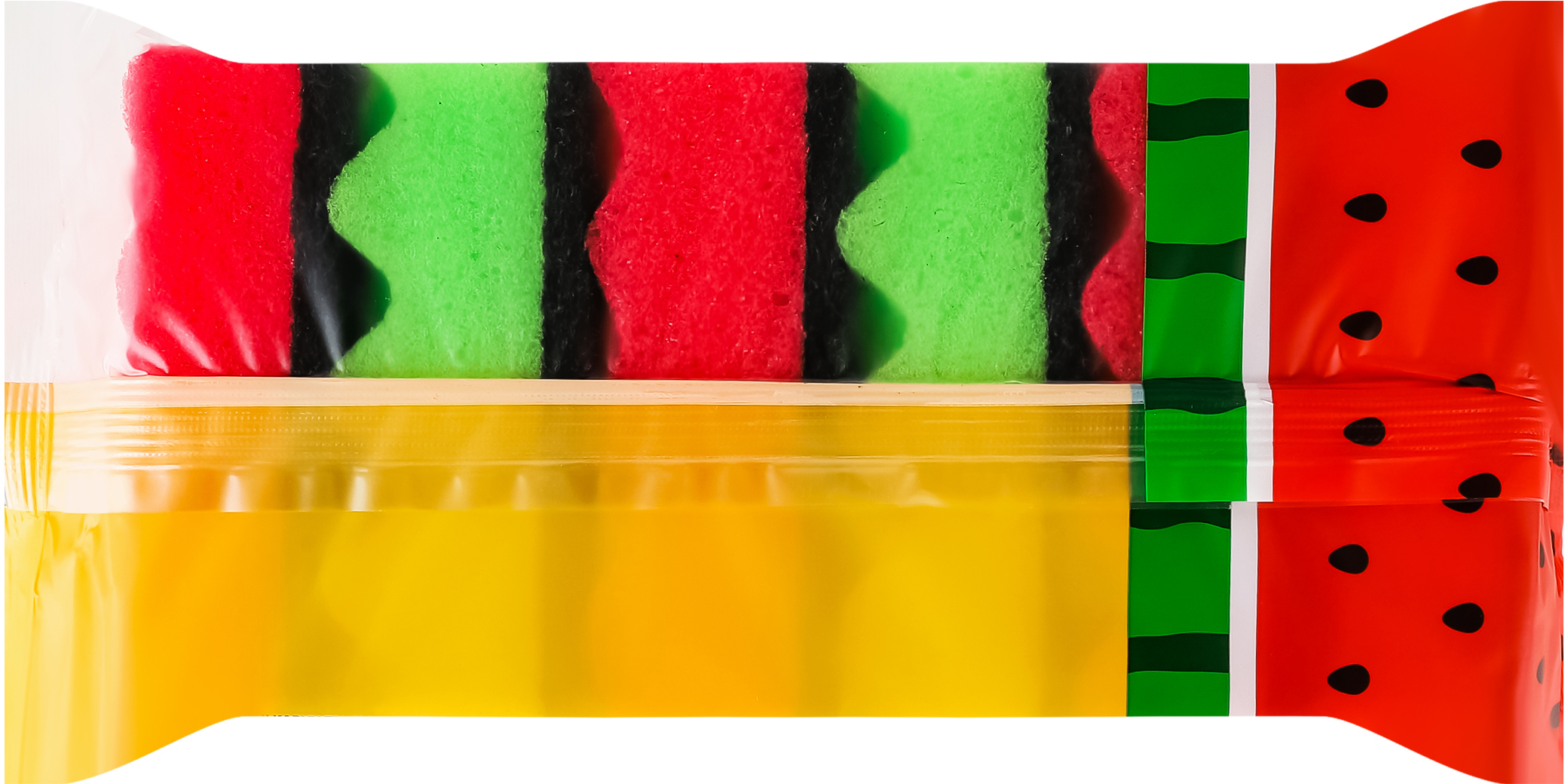 Губка кухонная Chisto Арбуз 5+1 шт фото 2