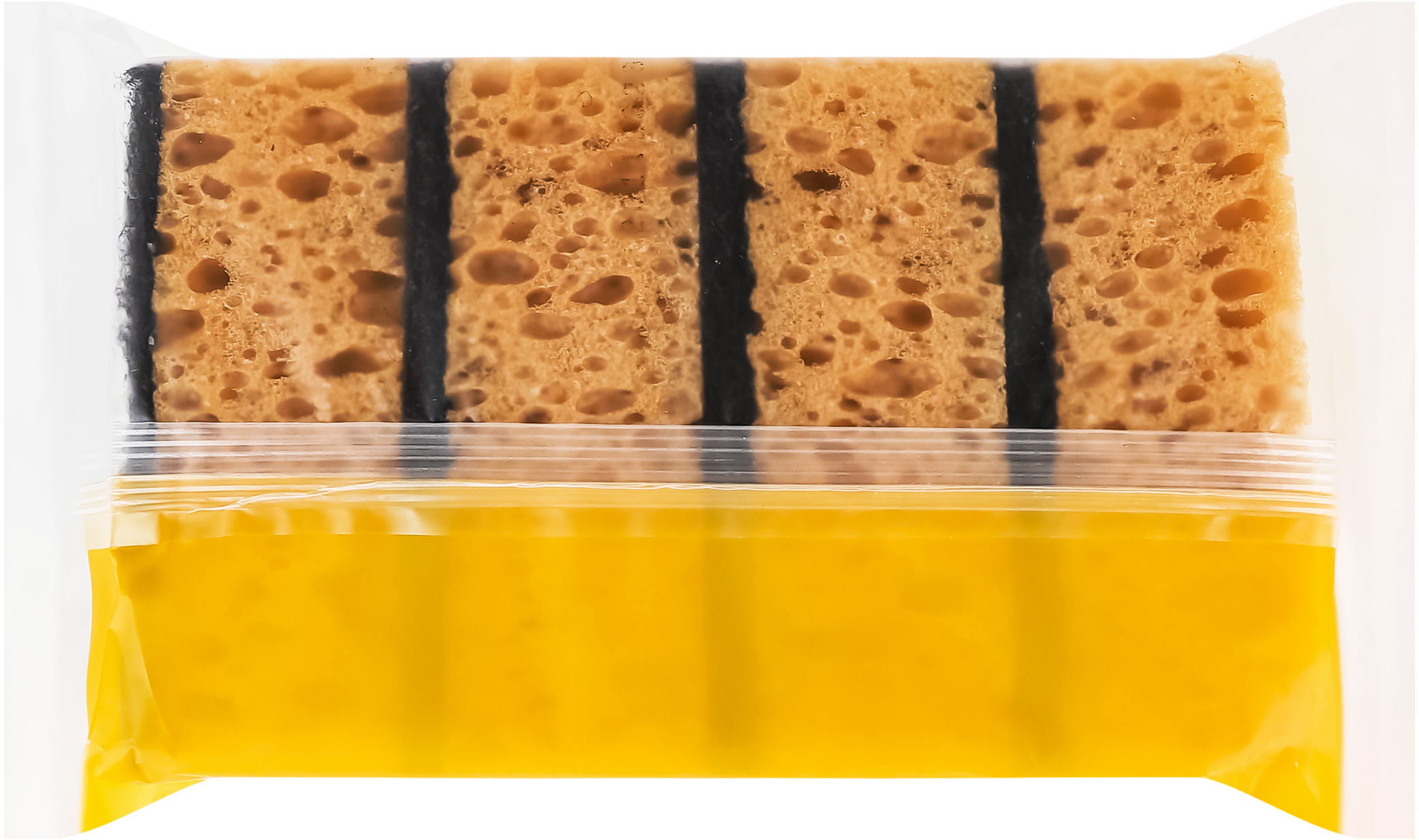 Губка кухонная Chisto Elastic 4 шт фото 2