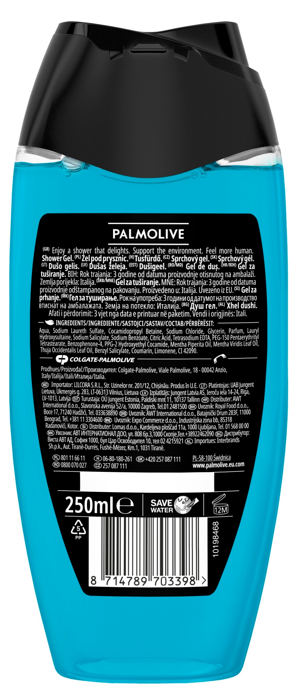 Гель для душа Palmolive Sport Man 250 мл фото 2