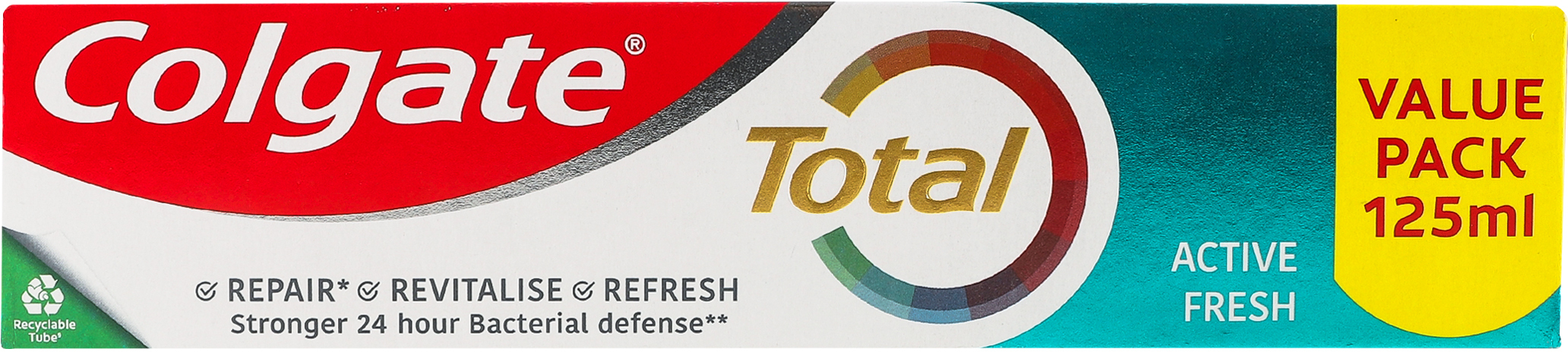 Зубная паста Colgate Total 12 Active Fresh 125 мл фото 2