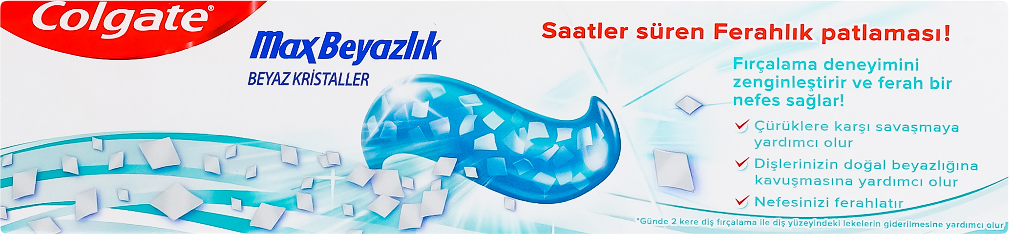 Зубная паста Colgate White Crystal Mint 50 мл фото 3