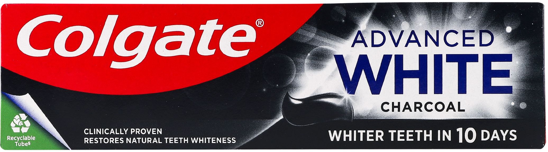 Зубная паста Colgate Advanced White Charcoal 75 мл фото 2