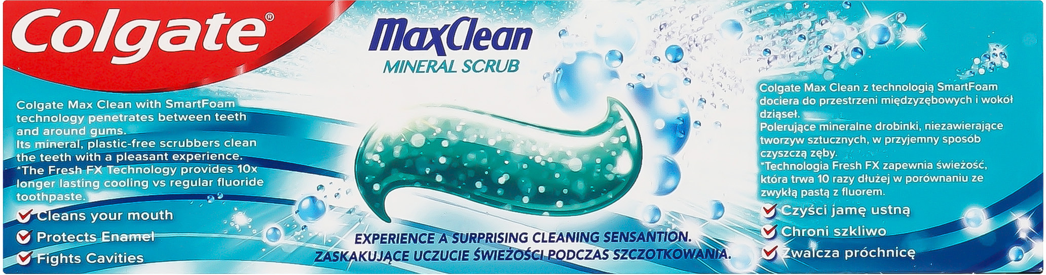 Зубная паста Colgate Max Clean Mineral Scrub 75 мл фото 3