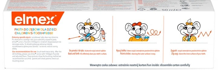 Зубна паста Colgate Elmex Дитяча 50 млфото4