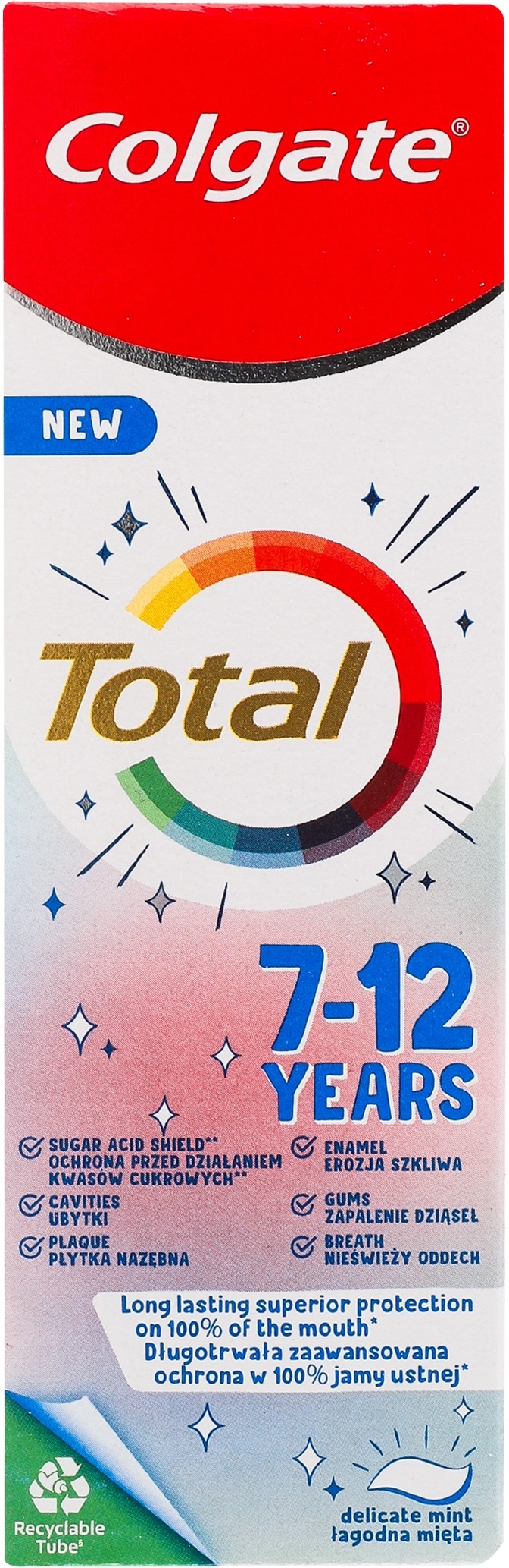 Зубная паста Colgate Total Kids 7-12 лет 50 мл фото 3