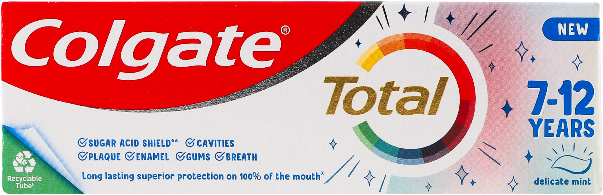Зубная паста Colgate Total Kids 7-12 лет 50 мл фото 2
