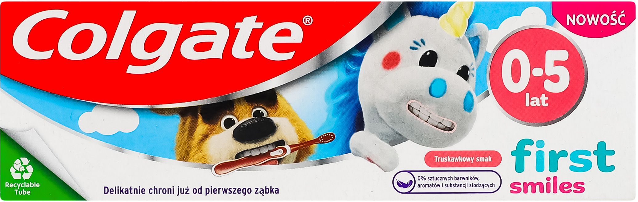 Зубная паста детская Colgate 0-5 лет 50 мл фото 