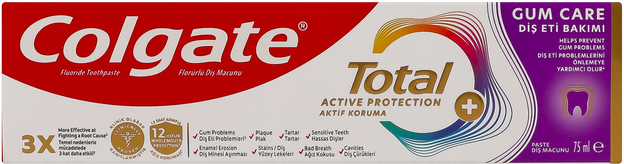 Зубная паста Colgate Total 12 Здоровье десен 75 мл фото 2