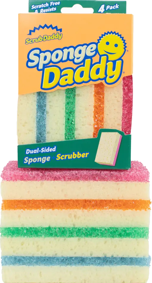 Губка кухонна Scrub Daddy Sponge Daddy 4 штфото2