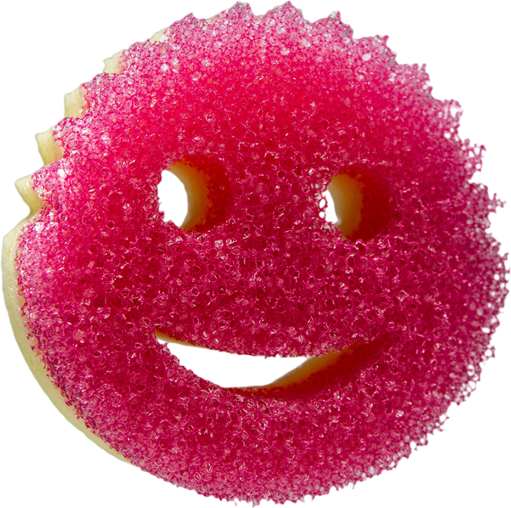 Губка кухонная Scrub Daddy Scrub Mommy розовая фото 2