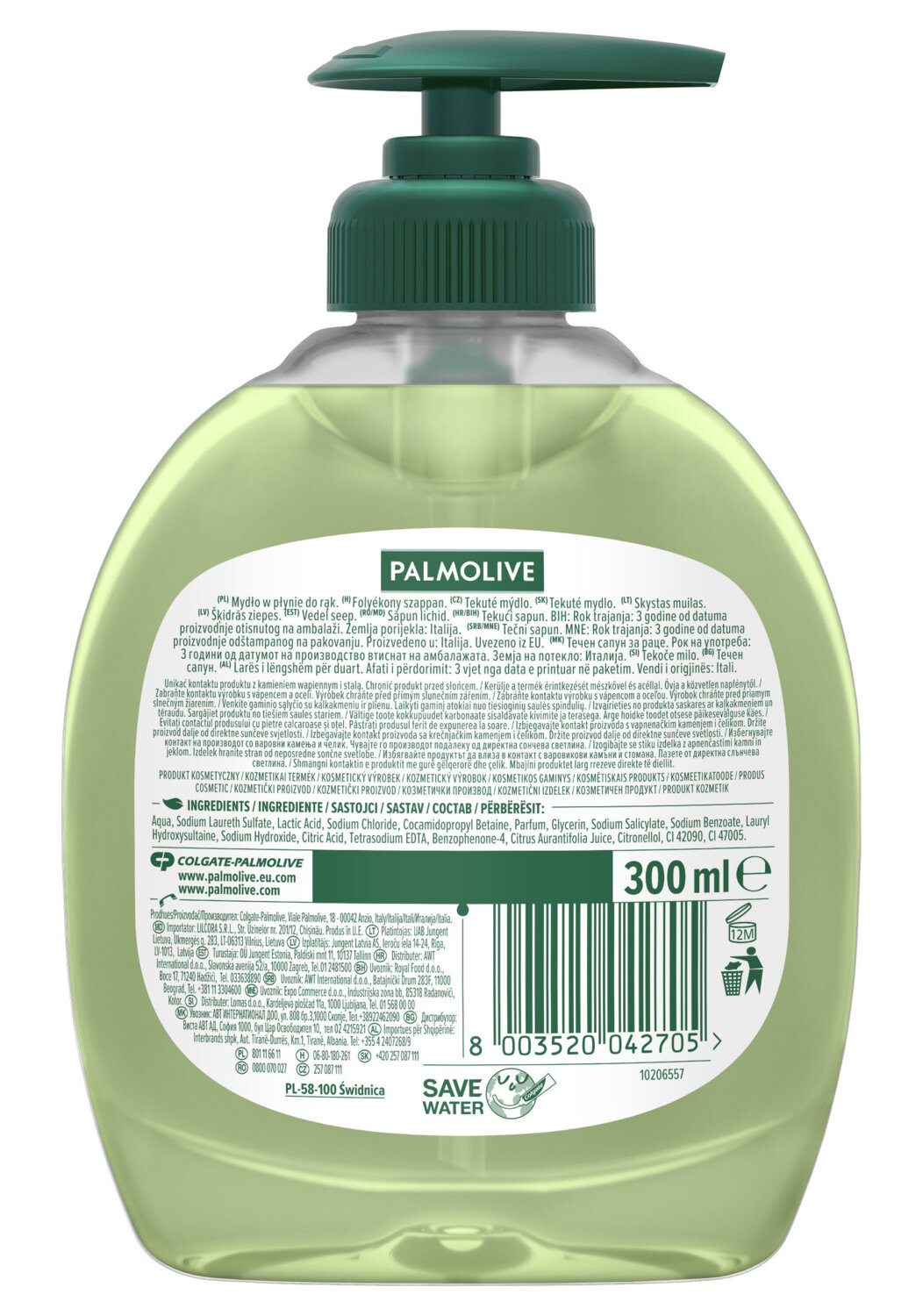 Рідке мило Palmolive Naturals Лайм 300 млфото