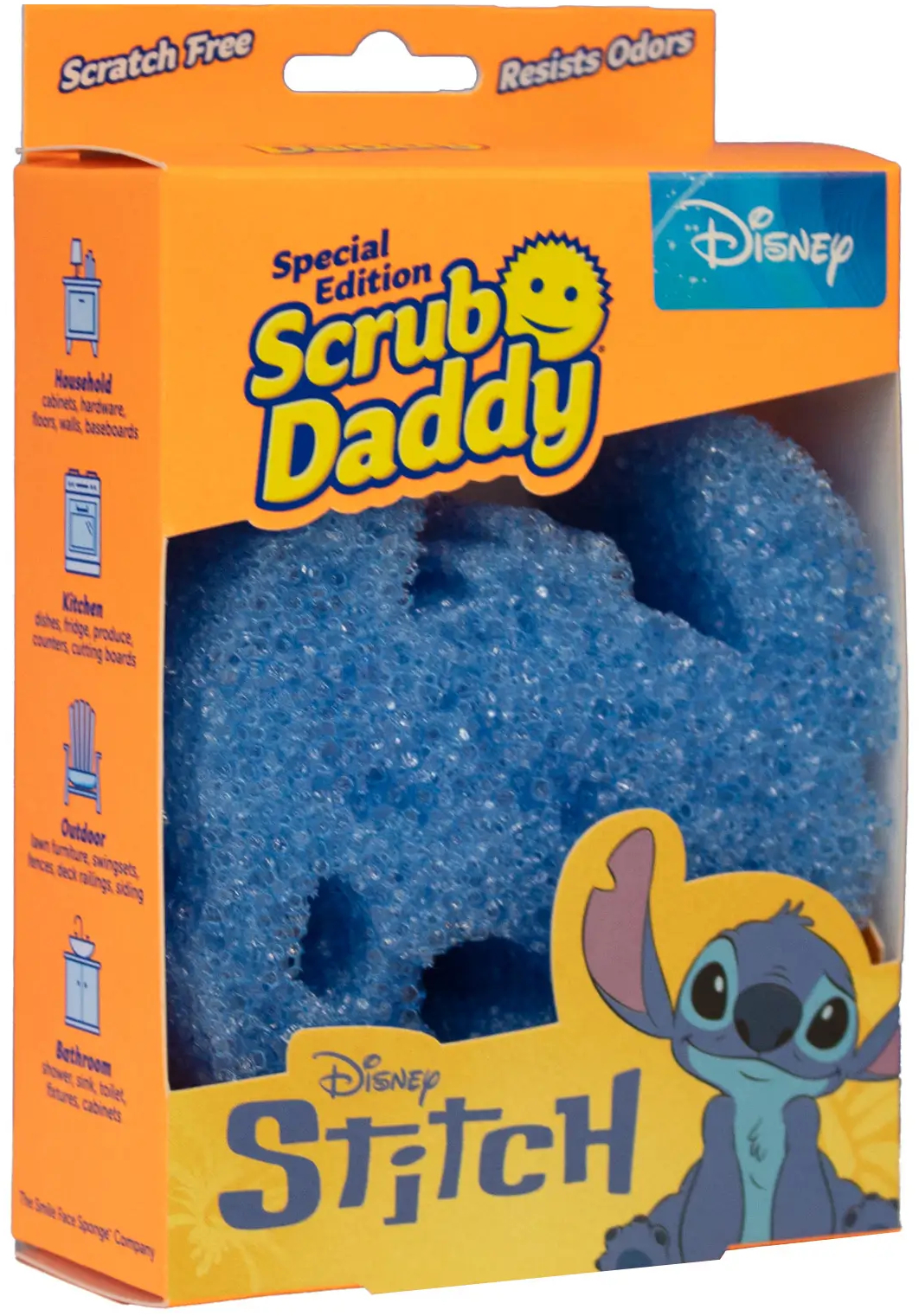 Губка кухонна Scrub Daddy Disney Stitchфото2