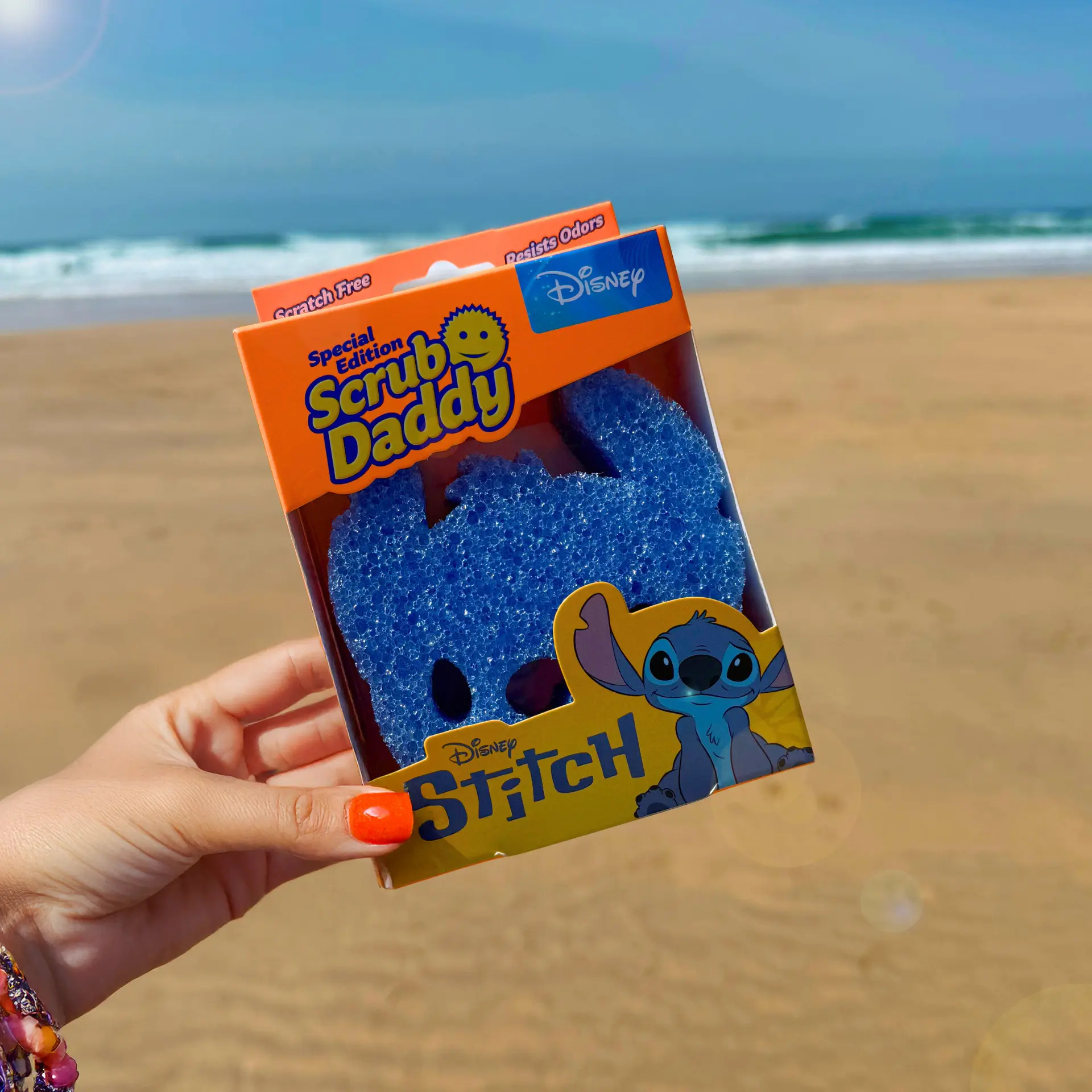 Губка кухонна Scrub Daddy Disney Stitchфото4