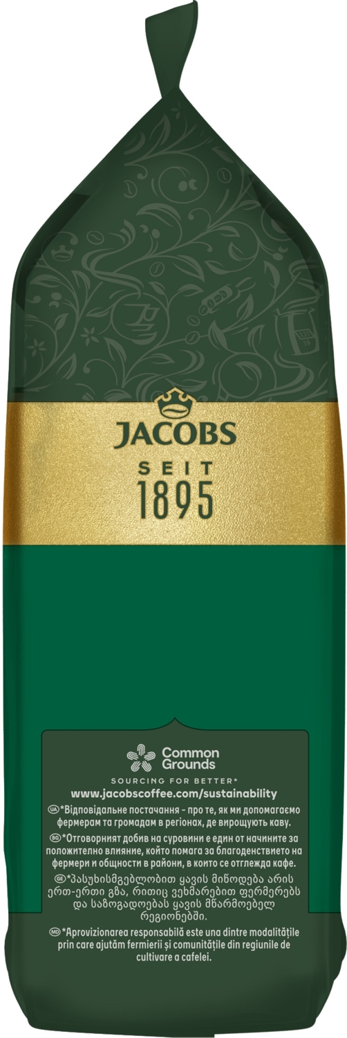 Кофе Jacobs зерна Monarch, 1000гр, купаж арабика/робуста фото