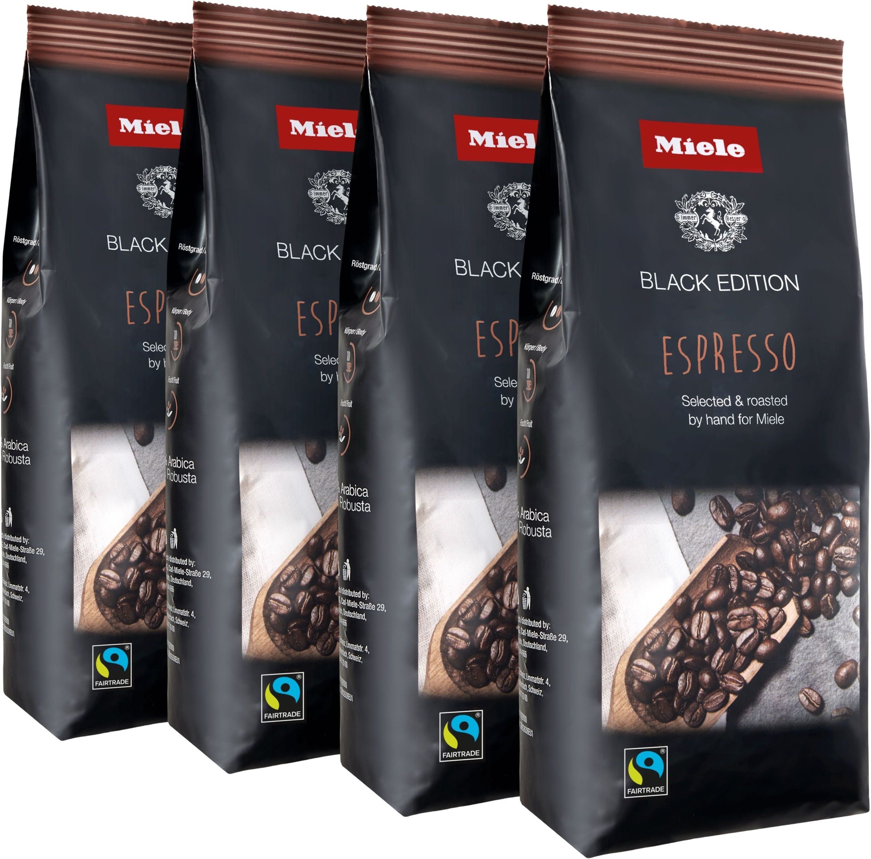 Кава Miele зерна Espresso, 4x250г, 29992663INT1фото2
