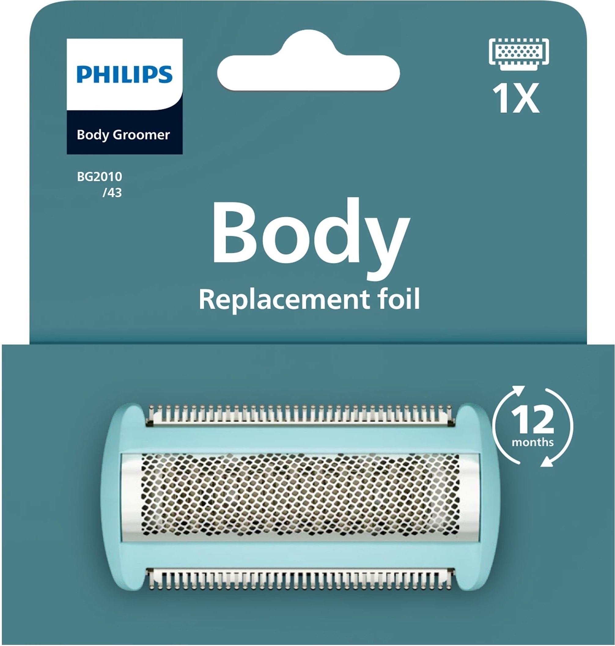 Змінна сітка Philips BG2010/43 для тримерів для тілафото