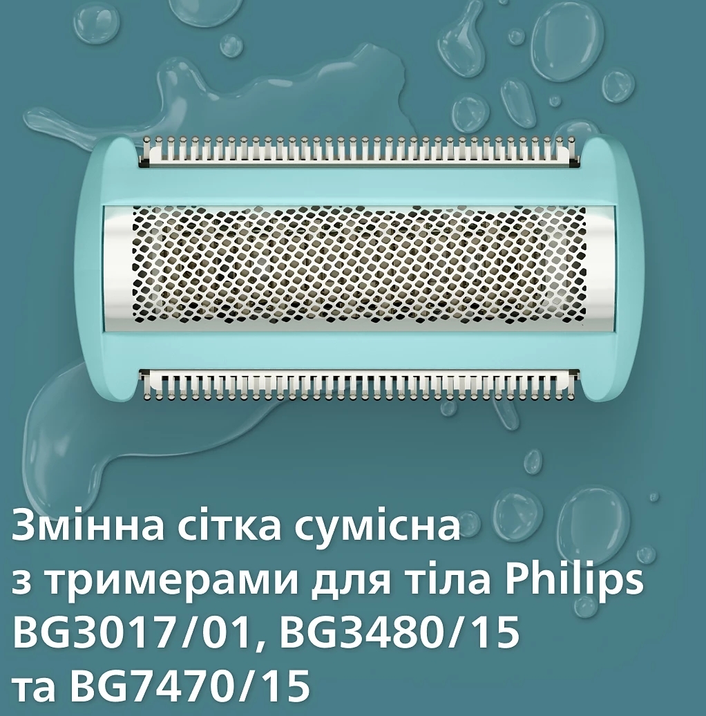 Змінна сітка Philips BG2010/43 для тримерів для тілафото