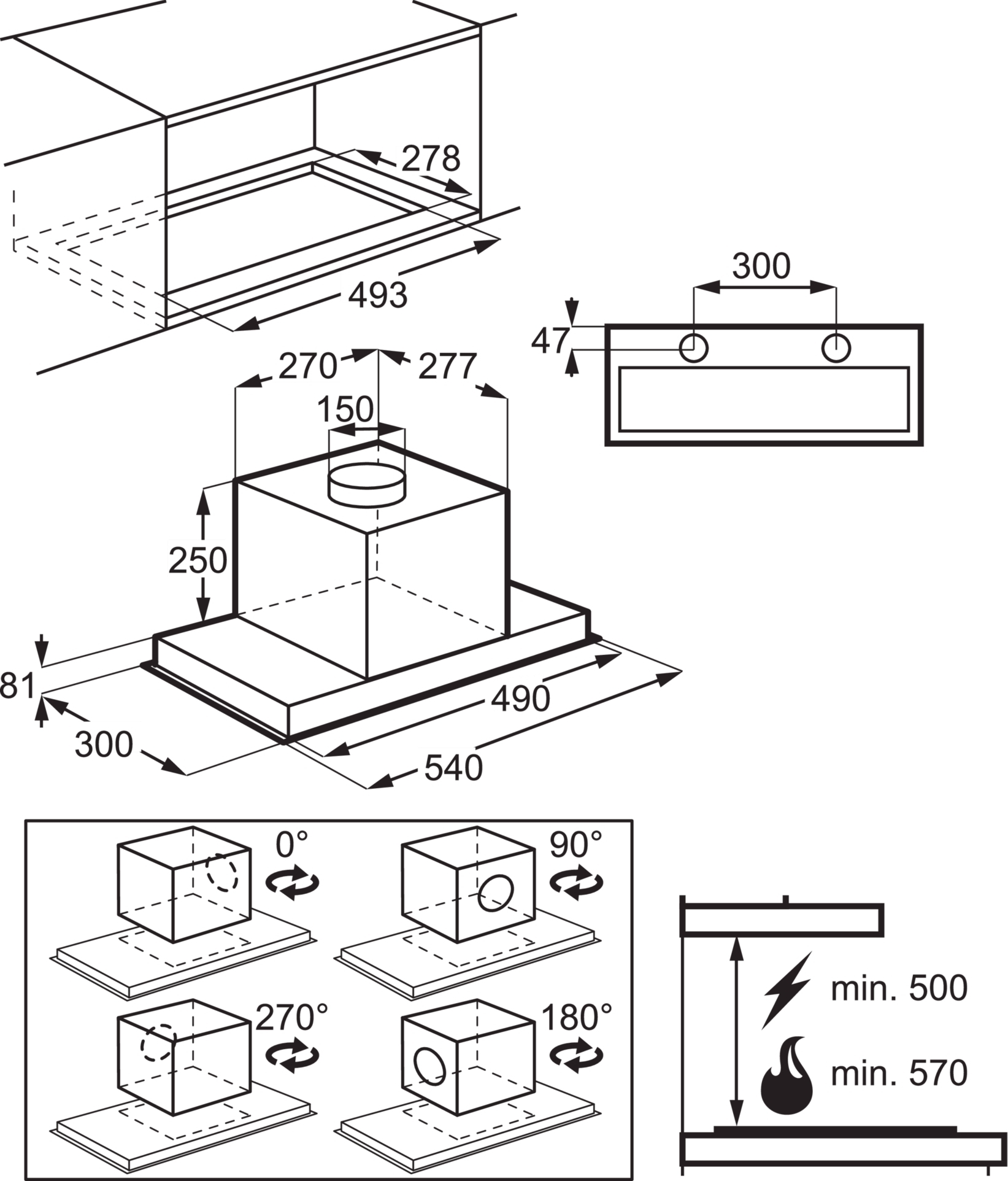 Встраиваемая вытяжка Electrolux LFG716R фото 2