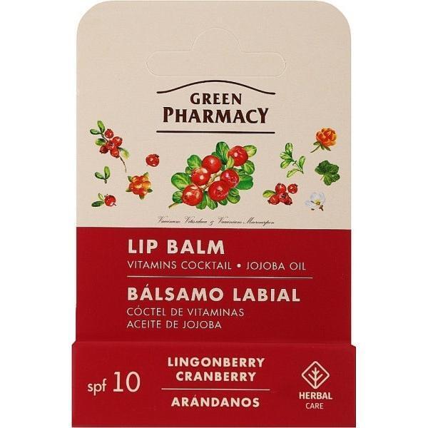 Бальзам для губ витаминный Green Pharmacy Брусника и клюква 3,6 г фото 2