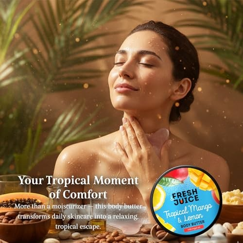 Масло для тела Fresh Juice Tropical Mango &amp; Lemon 200 мл (4823015946080) фото