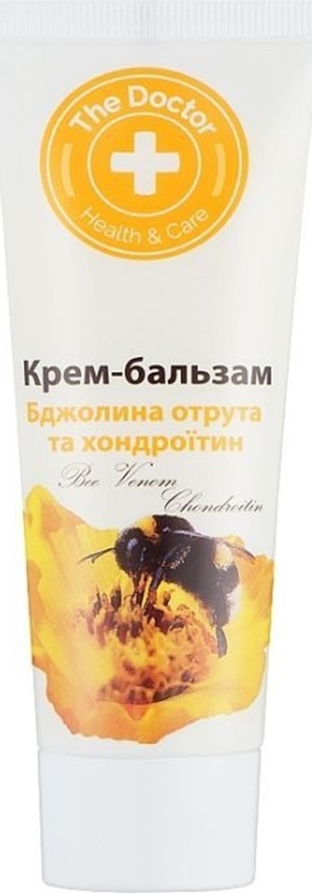 Крем-бальзам The Doctor Health & Care Пчелиный яд и хондроитин 75 мл фото 2