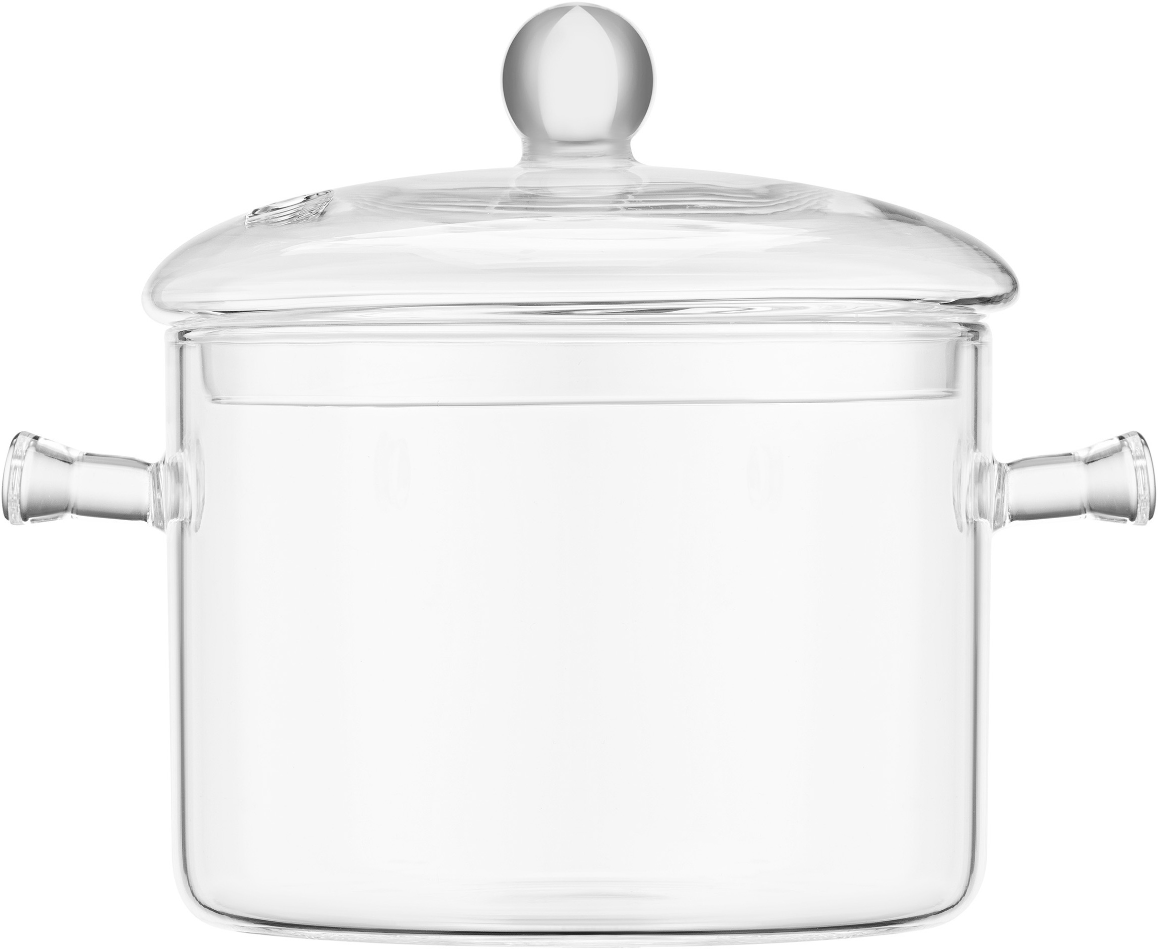 Каструля ARDESTO Black Mars, з кришкою 2л, боросилікатне скло (AR0720GB)фото