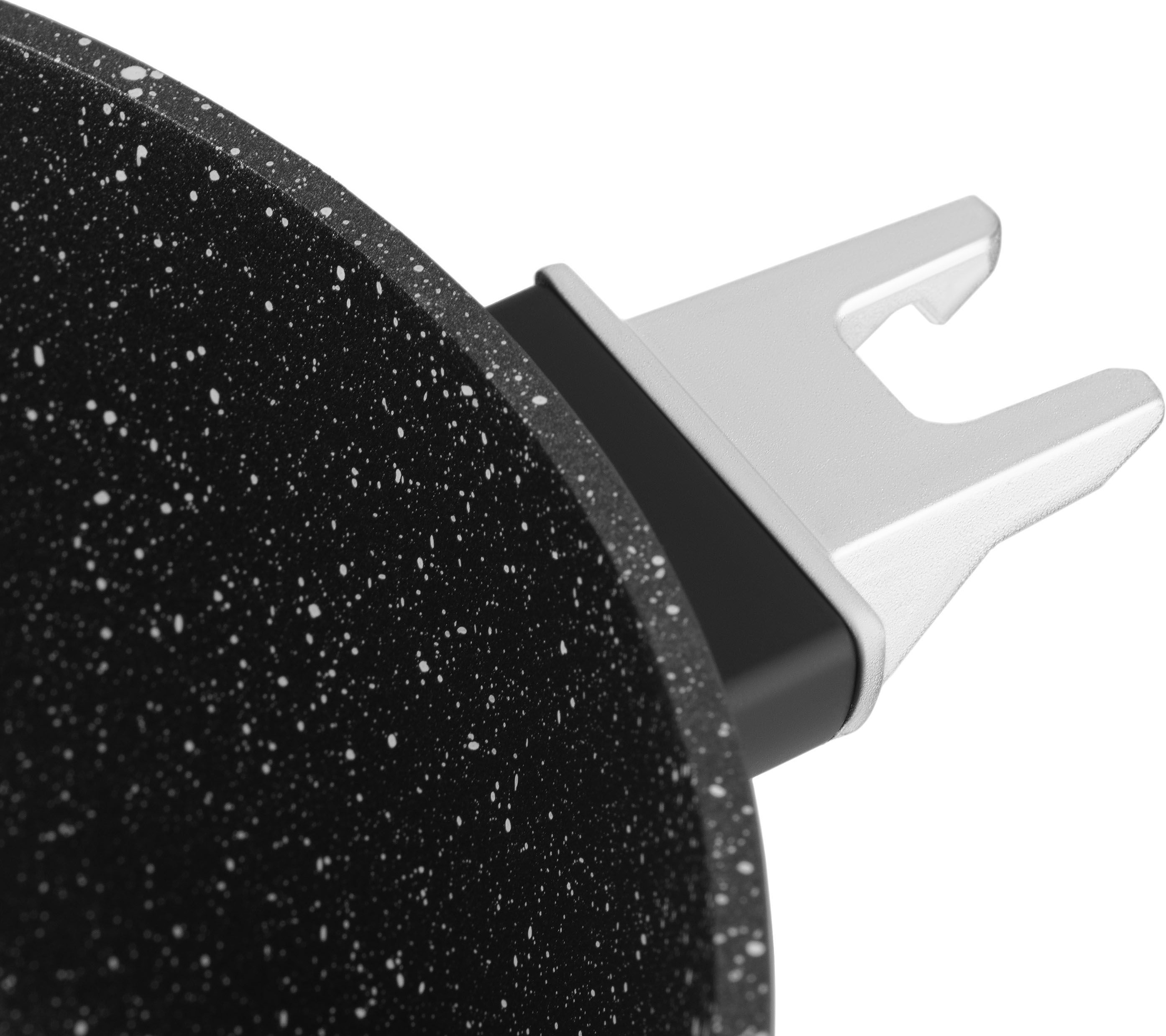 Кастрюля ARDESTO Gemini Bari, 2.5л, стеклянная крышка, алюминий, черный (AR1925AC) фото 