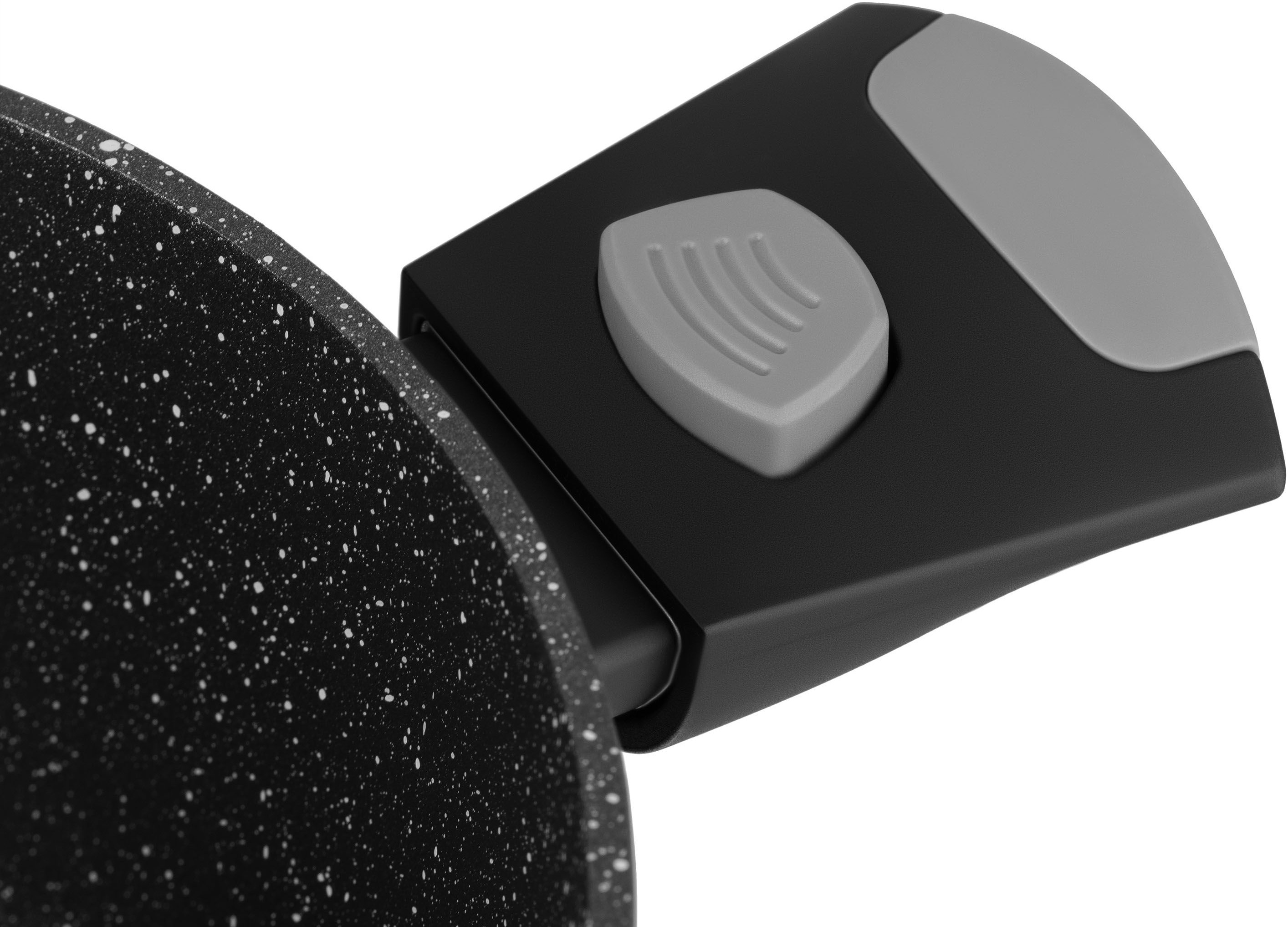 Кастрюля ARDESTO Gemini Bari, 2.5л, стеклянная крышка, алюминий, черный (AR1925AC) фото 