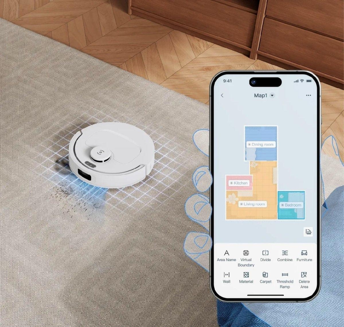 Робот-пилосос Ecovacs DEEBOT T30C DLX71 WHITEфото