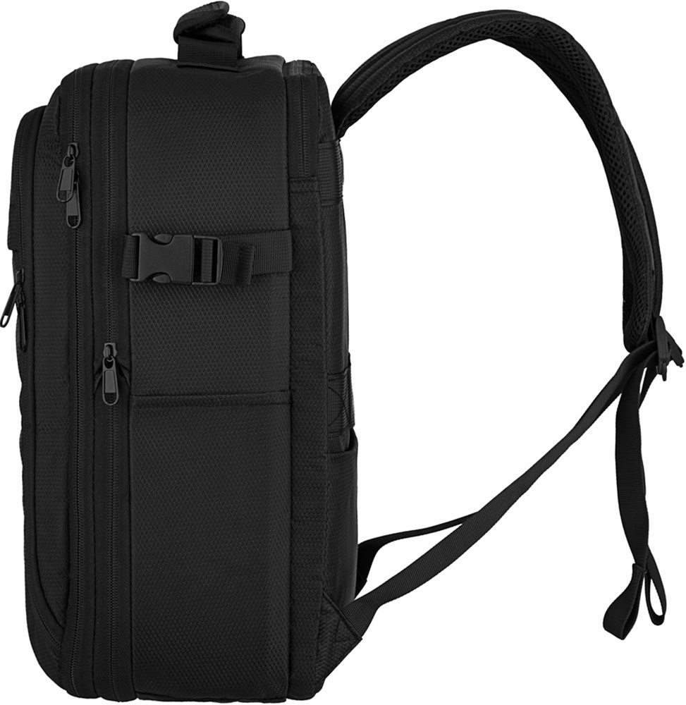 Рюкзак дорожній 2Е, Cabin size з відсіком для ноутбука чорний 2E-BPET-CABIN-BKфото4